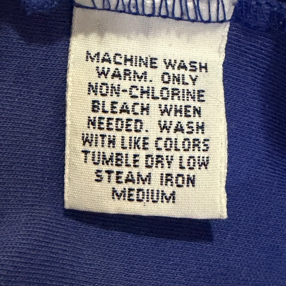 Polo Ralph Lauren Mens Large Royal Blue Short Sleeve Pique Polo Shirt Red Pony